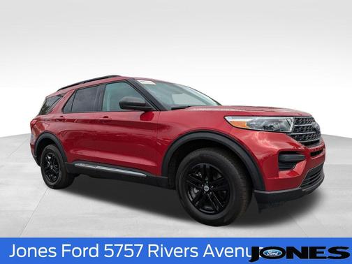 Red Metallic 2023 Ford Explorer XLT