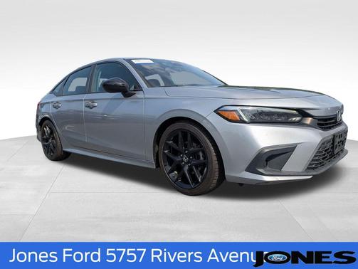 Silver 2023 Honda Civic Sport