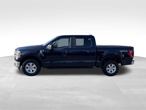 Antimatter Blue Metallic 2022 Ford F-150 XLT