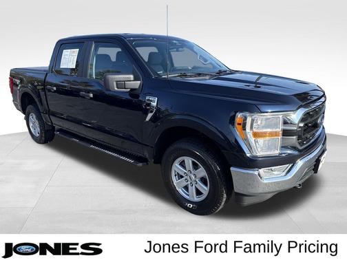 Antimatter Blue Metallic 2022 Ford F-150 XLT