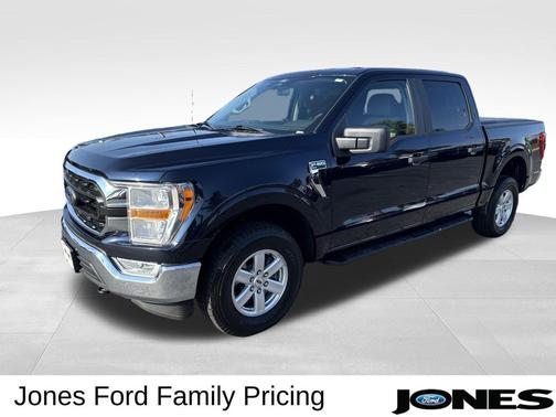 Antimatter Blue Metallic 2022 Ford F-150 XLT