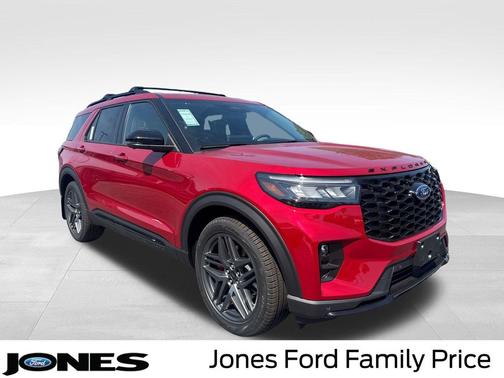 Rapid Red Metallic Tinted Clearcoat 2026 Ford Explorer ST