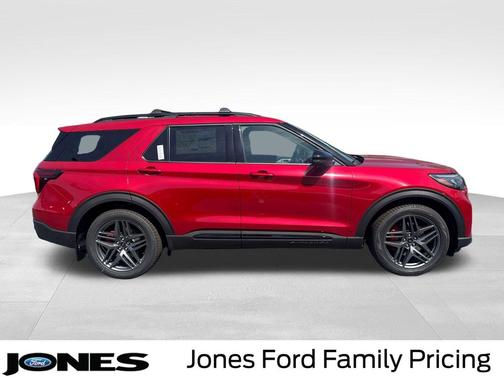 Rapid Red Metallic Tinted Clearcoat 2026 Ford Explorer ST