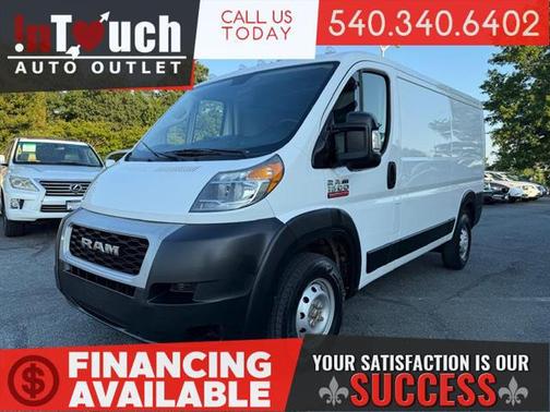 2019 RAM ProMaster 1500 Low Roof