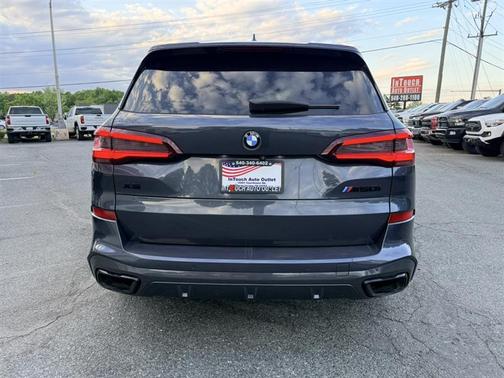 Gray 2021 BMW X5 M50i