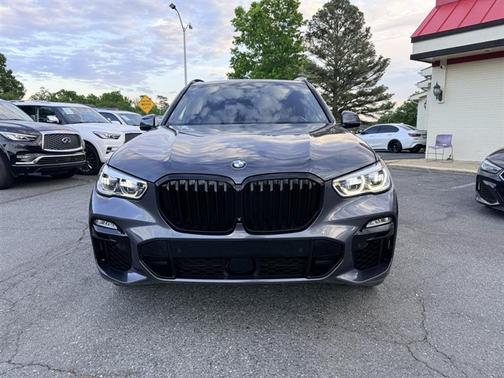 Gray 2021 BMW X5 M50i
