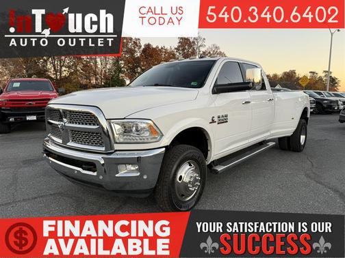 2017 RAM 3500 Laramie Crew Cab 4x4 8' Box