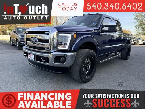 Dark Blue Pearl Metallic 2011 Ford F-250 XLT Truck