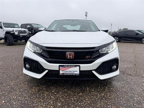 Platinum White Pearl 2019 Honda Civic Si Base