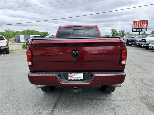 Red 2017 RAM 2500 Laramie