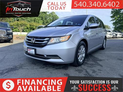 Alabaster Silver Metallic 2014 Honda Odyssey EX-L