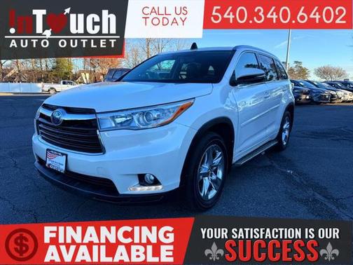 2016 Toyota Highlander Hybrid Platinum