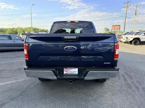 Blue 2020 Ford F-150 XLT