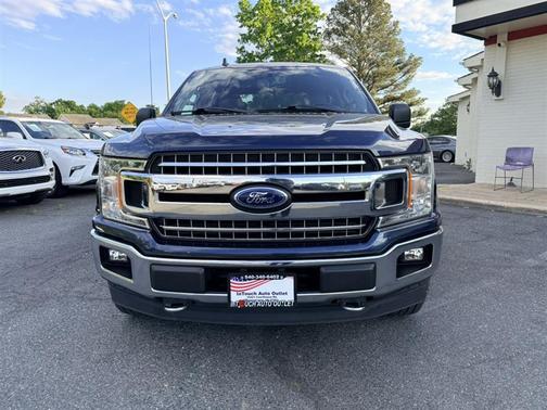 Blue 2020 Ford F-150 XLT
