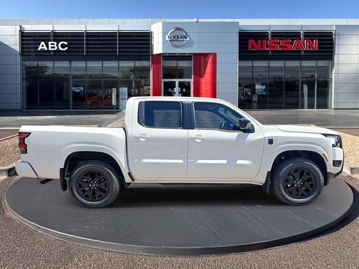 Glacier White 2026 Nissan Frontier SV