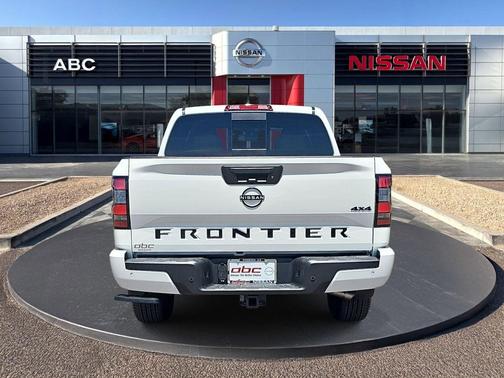 Glacier White 2026 Nissan Frontier SV