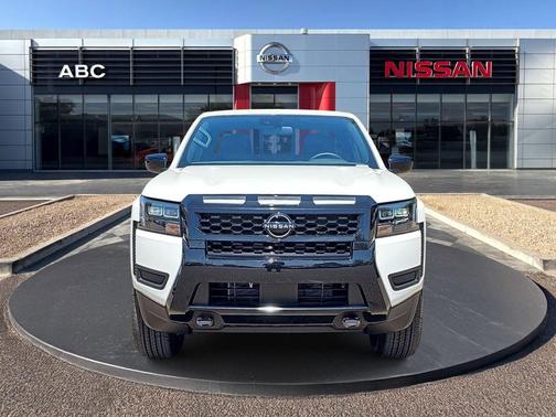 Glacier White 2026 Nissan Frontier SV