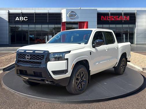 Glacier White 2026 Nissan Frontier SV