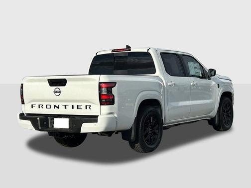 Glacier White 2026 Nissan Frontier SV