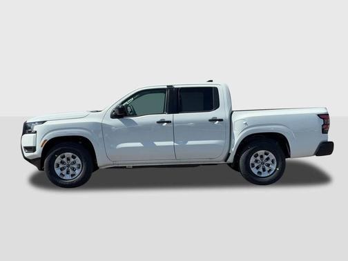 Glacier White 2025 Nissan Frontier S