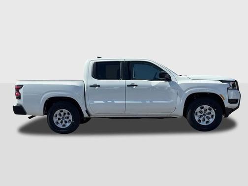 Glacier White 2025 Nissan Frontier S