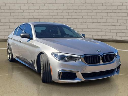Silver Metallic 2018 BMW M550 i Xdrive