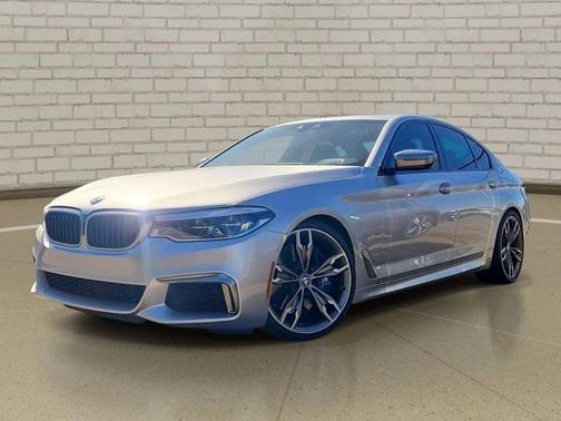 Silver Metallic 2018 BMW M550 i Xdrive