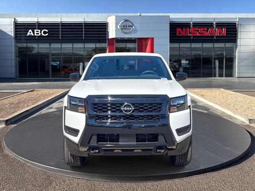 Glacier White 2026 Nissan Frontier SV