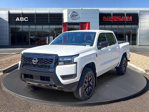 Glacier White 2026 Nissan Frontier SV