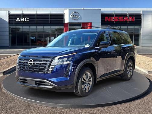 Deep Ocean Blue Pearl 2026 Nissan Pathfinder SV