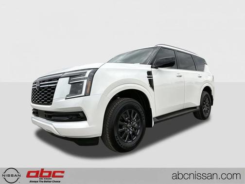 Aspen White Tricoat 2026 Nissan Armada SV