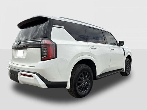 Aspen White Tricoat 2026 Nissan Armada SV
