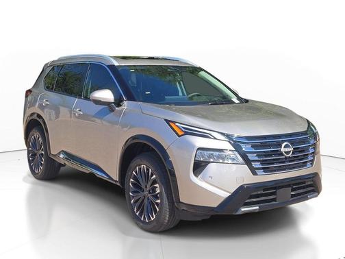 Champagne Silver Metallic 2026 Nissan Rogue Platinum