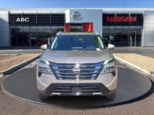 Champagne Silver Metallic 2026 Nissan Rogue Platinum