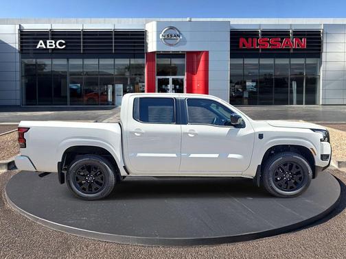 Glacier White 2026 Nissan Frontier SV