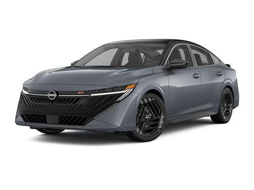 Atlantic Gray Metallic/Super Black 2026 Nissan Sentra SR