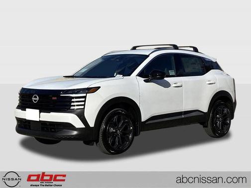 Aspen White Tricoat 2026 Nissan Kicks SR