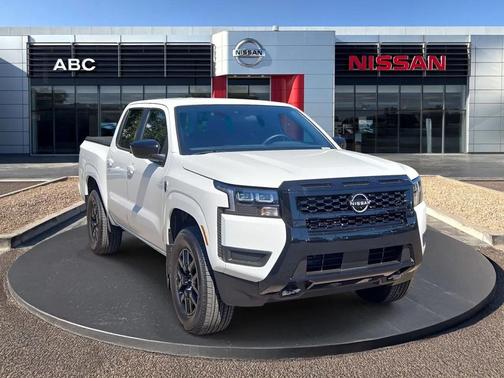 Glacier White 2026 Nissan Frontier SV