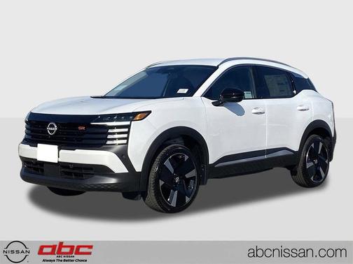 Aspen White Tricoat 2026 Nissan Kicks SR