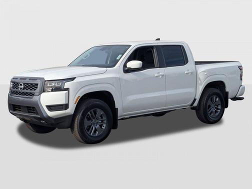 Glacier White 2026 Nissan Frontier SV