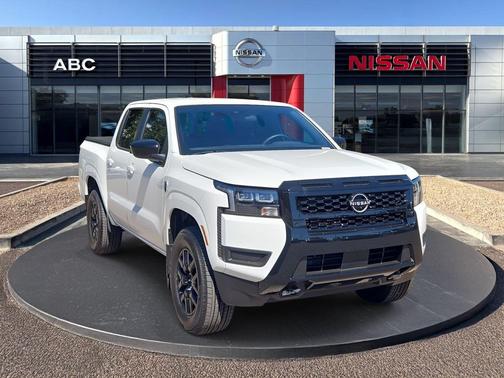 Glacier White 2026 Nissan Frontier SV