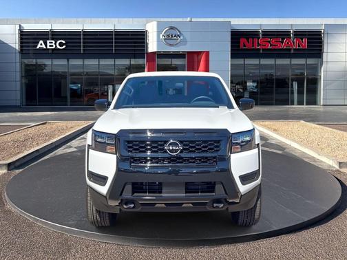Glacier White 2026 Nissan Frontier SV