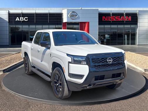 Glacier White 2026 Nissan Frontier SV