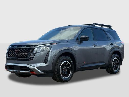 Gun Metallic 2026 Nissan Pathfinder Rock Creek