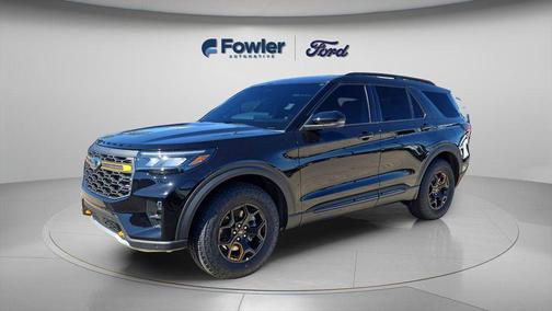 Agate Black Metallic 2026 Ford Explorer Tremor