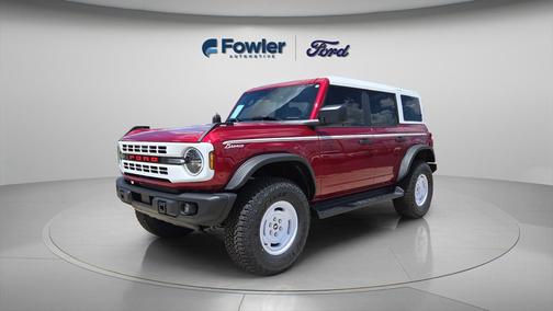 Ruby Red Metallic Tinted Clearcoat 2026 Ford Bronco Heritage Edition