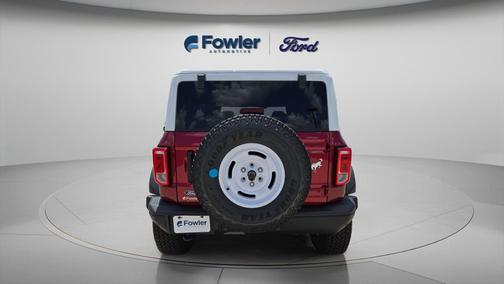 Ruby Red Metallic Tinted Clearcoat 2026 Ford Bronco Heritage Edition