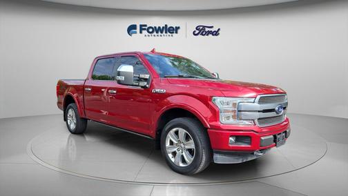 Ruby Red Metallic 2018 Ford F-150 Platinum