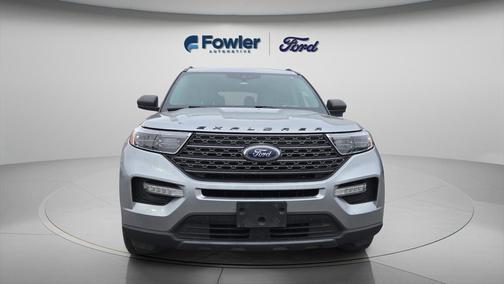 Silver Metallic 2021 Ford Explorer XLT