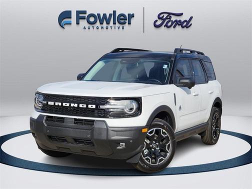 Oxford White 2025 Ford Bronco Sport Outer Banks SUV